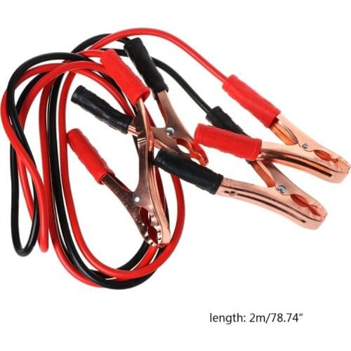 Heavy Duty 500AMP 2M Car Battery Jump Leads Cables Jumper Cable For Car 28TB