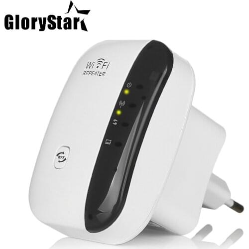 EU US UK Plug Repeater 300Mbps Wireless Signal Amplifier Boosters Wifi Range Extender Wps Encryption 802.11n/b/g