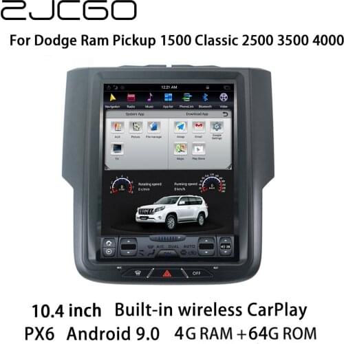 Car Multimedia Player Stereo GPS DVD Radio Navigation NAVI Android Screen for Dodge Ram Pickup 1500 Classic 2500 3500 4000 DS DJ