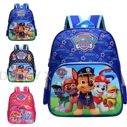 Paw patrol childrens toy bag child cute school bag school cute rucksack kindergarten boy girl backpack child Christmas gift