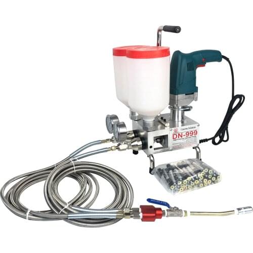 SLAB LIFT Dual Element! Water Stop premium Epoxy Injection pump Polyurethane Foam Efficient for crack repair concrete repair