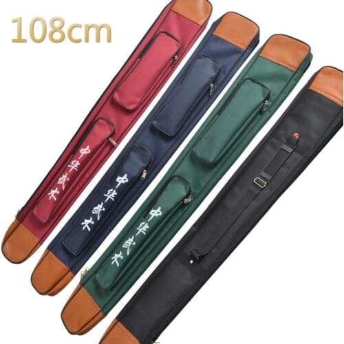 Tai Chi double Layers and single layer sword bag, set of knife sword Taiji Sword bag Wushu carry case Weapon Bag kendo bag