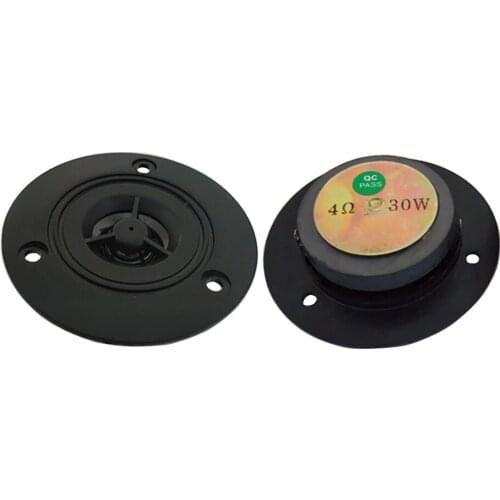 2PCS 3Inch Polyester Film Tweeter Unit 4/8Ohm30W Panel Diameter 74mm Bookshelf Loudspeaker Bluetooth Speaker DIY Home Theater