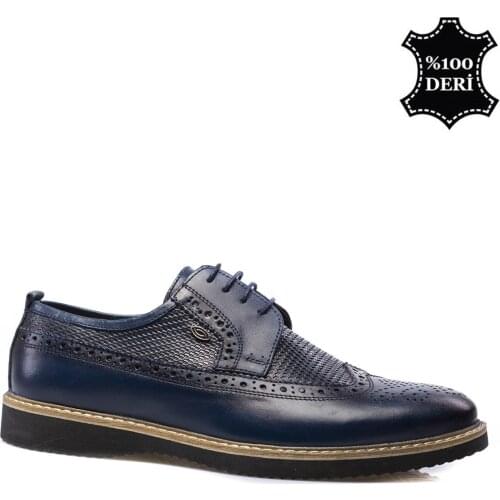 2021 New Design Men Classic Shoes Genuine Leather Navy Blue Pointed Toe High Quality Casual Business Office Wedding Design Gucci Yeezy Ylides Slippers Shoes Men Original Brogue Zapatos Formales Hombre