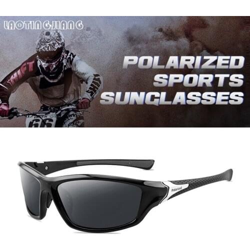 Mens Sports Glasses Goggles Polarized Sunglasses For Men Women Hiking Driving Sun Glasses Man Designer Shades UV400 Anti-glare