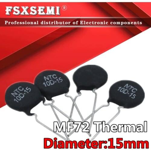 10pcs Thermal Resistor 1.5D-15 2.5D-15 3D-15 5D-15 8D-15 10D-15 10R 15D-15 15R 15D-15 15R 20D-15 20R 22D-15 30D-15 47D-15 47R