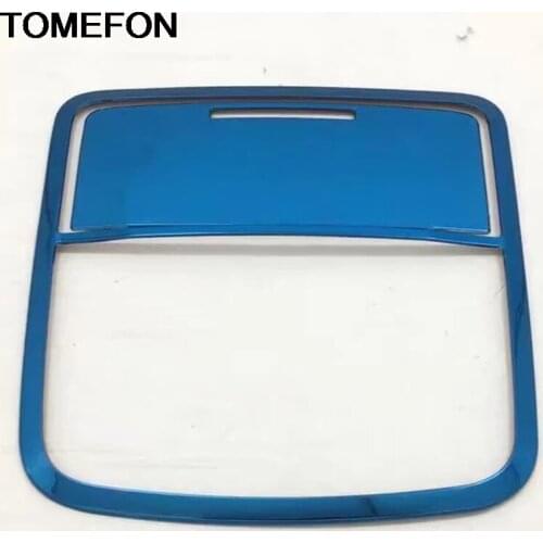 TOMEFON For Honda Accord 2018 2019 10th Front Roof Top Reading Light Lamp Frame Moulding Cover Trim Interior Accessories