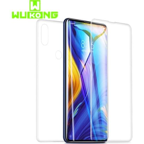 High-tech Transparent Back+Front Screen Protector For Xiaomi Mix 3 Full Cover Nano film For Xiaomi Mix 2 Soft Hydrogel Invisible