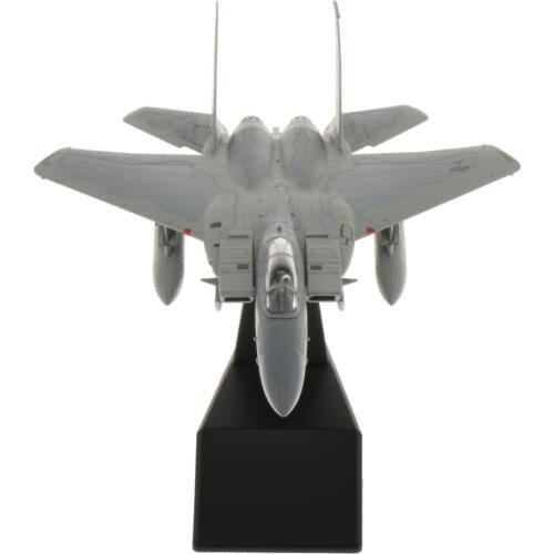 1/100 Scale F-15 Eagle Fighter Attack Plane Alloy Fighter Military Model Diecast Plane Model for Commemorate Collection or Gift