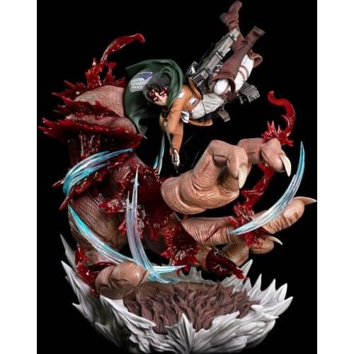 1/6 Scale Soldiers Hack The Monkey Levii VS The Giant Of The Beast GK Litimed Statue Resin Size:45.4 *W 34.1cm*D 31.2 CM