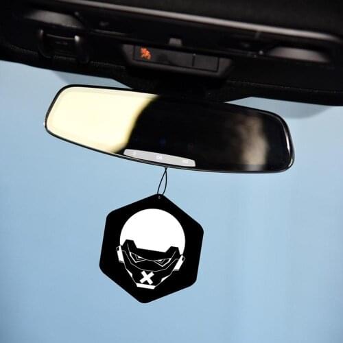 10Pcs Car Hanging Type Fragrance Pendants Vehicle Fresh Paper Air Freshener