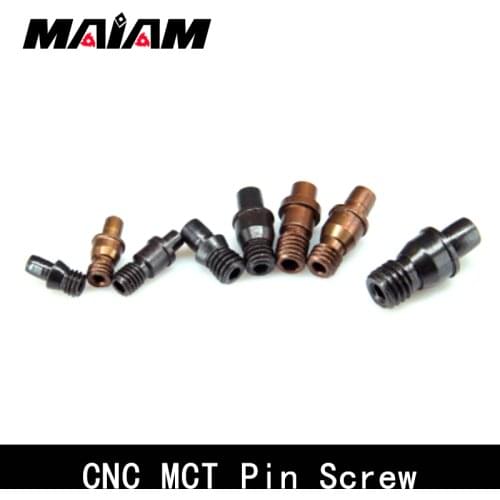 10pcs/set CNC pin Screw MCT510 MCT513 MCT515 MCT613 MCT617 MCT618 MCT619 MCT822 MCT1022 screw CNC turning cutter rod holder tool