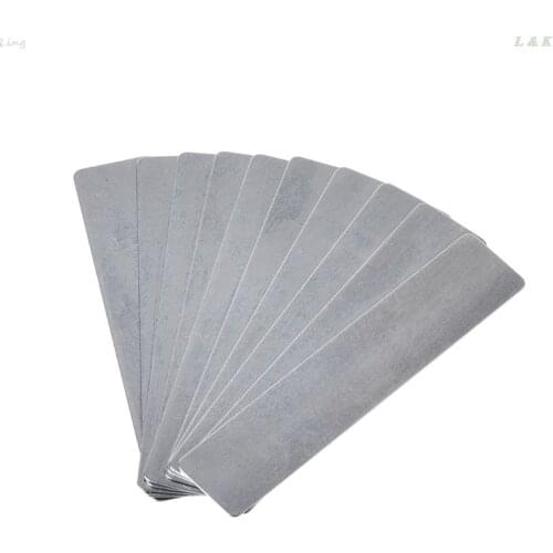 10pcs / Lot for Piston Compressor Valve High Quality Valve Plate 11*57mm Shrapnel Gasket Air Compressor Spare Paper