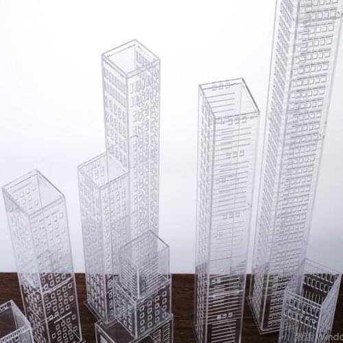 2pcs/lot 2018 New Architecture Model Building 1/200 And 1/50 For Model Maker Ho Train Layout