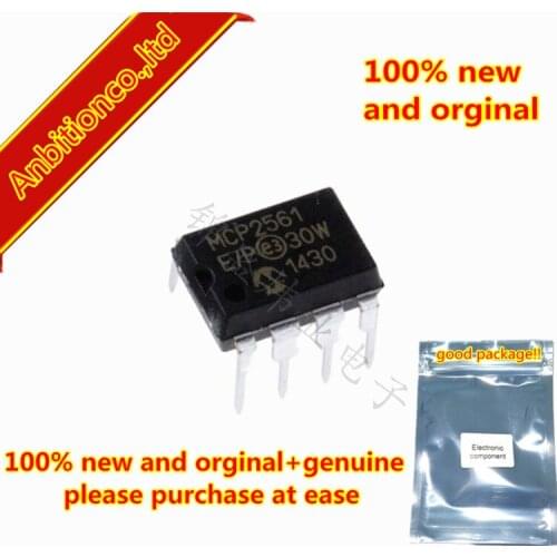 5pcs 100% new original MCP2561-E/P MCP2561 DIP8 MCP2561 in stock