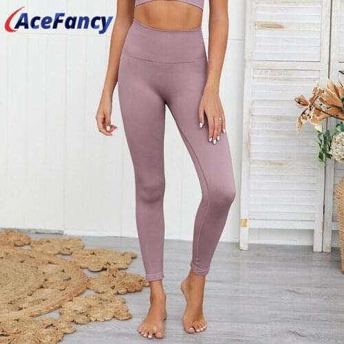 High Waist Seamless Gym Leggings Yoga Pants Acefancy Gym Leggings Women Push Up Leggings ZC2146 Athletic Pants Yoga Sportswear