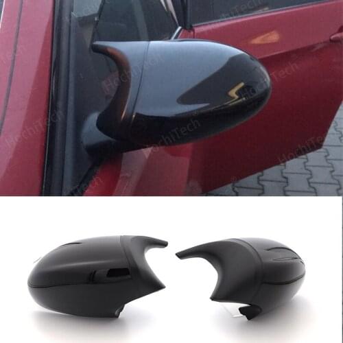 E90 E91 Pre-LCI 2005-2007 black M3 Style Cover E81 E82 E87 E88 For BMW 3 Series E92 E93 Rear Mirror Cap 2006 2007 2008 2009