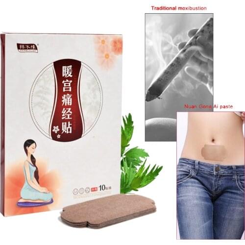 Dysmenorrhea Pain Relieving Patch Heat Patch Relieve Palace Cold Hysterospasm Menstrual Cramp Women Period menalgia Menstrual