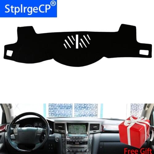 For lexus LX570 2007 2008 2009 2010-2013 Car Styling Dash Mat Dashmat Dashboard Sticker Cover Sun Shade Dash Board Cover Carpet