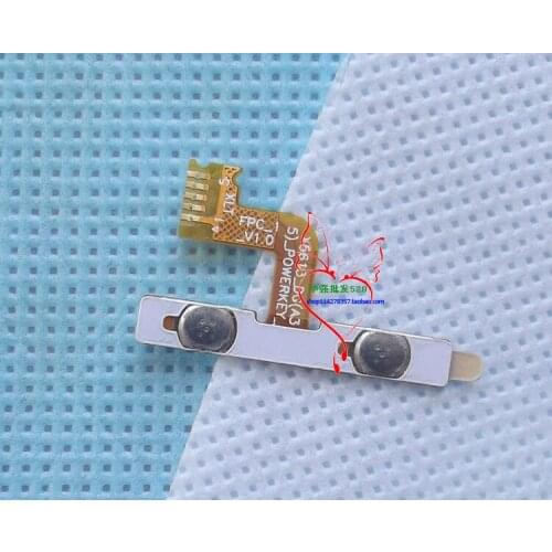 Original T3 volume up/down + power on/of button flex cable FPC for doogee t3 phone + Free shipping