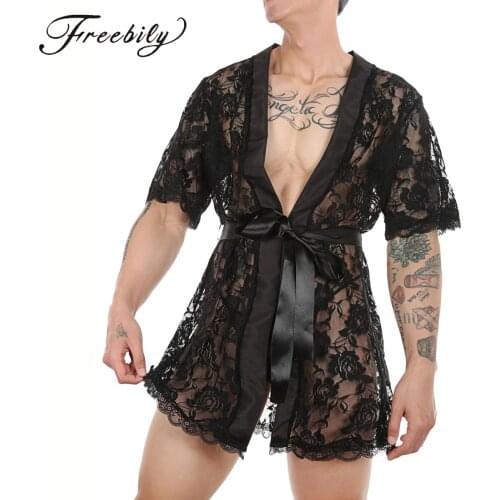 Мужские халаты Freebily China At AliExpress