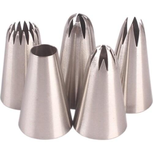 Flower Icing Piping Nozzles Pastry Tips Cake Decorating Baking Tools