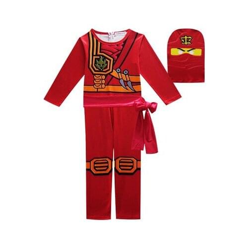 Lego phantom Ninja costume childrens performance clothing boys and girls clothes costumes Halloween