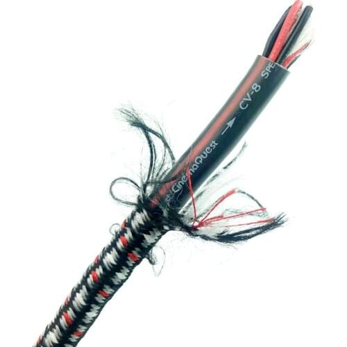 LS010 CV8 6N Single Crystal Copper Bulk Speaker Cable for DIY Audiophile (Sell Per 0.5m)