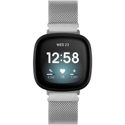 Metal Strap for Fitbit Versa 3 WatchBand Bracelet Stainless Steel Replacement for Fitbit Sense/Versa3 Wristband belt accessories