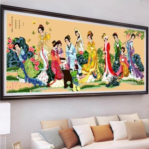 Cross stitch kits printed fabric 11ct Chinese classics Dream of the Red Chamber вышивка крестом наборы