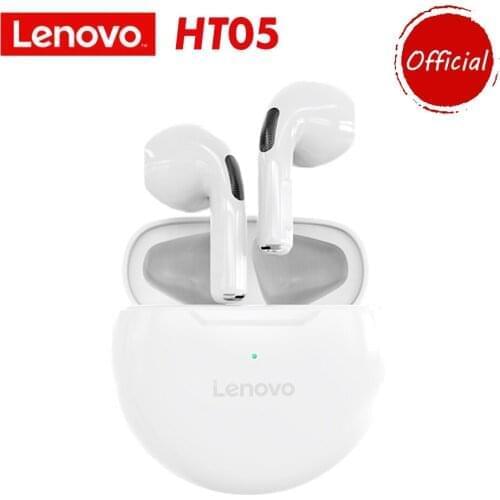Lenovo HT38 True Wireless Earphone Bluetooth 5.0 In-ear Earbuds HiFi Sound Touch Control Headset with Mic for Andriod iOS Window
