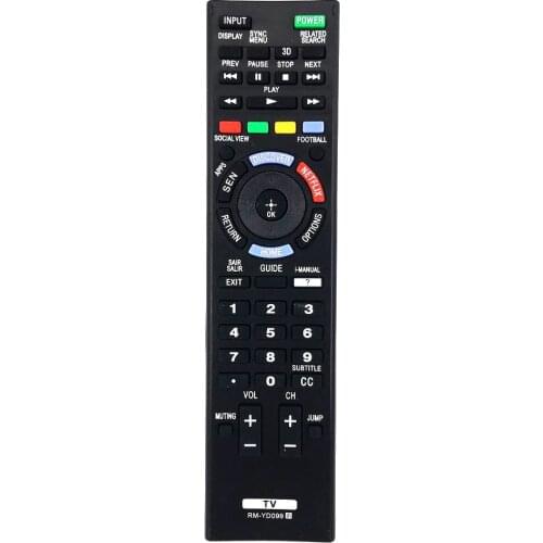 New Replacement For SONY TV Remote Control RM-YD099 14927144 LED HDTV Fernbedineung