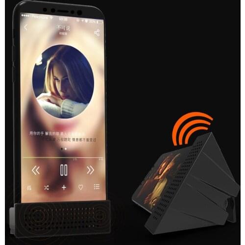 New Portable Mobile Phone Holder Stand Mini Sound Amplifier Cellphone Loudspeaker Desk Support For Iphone Samsung Smartphone