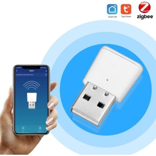Tuya ZigBee 3.0 Signal Repeater USB Extender for Smart Life ZigBee Devices Sensors Expand 20-30M Smart Home Automation Module