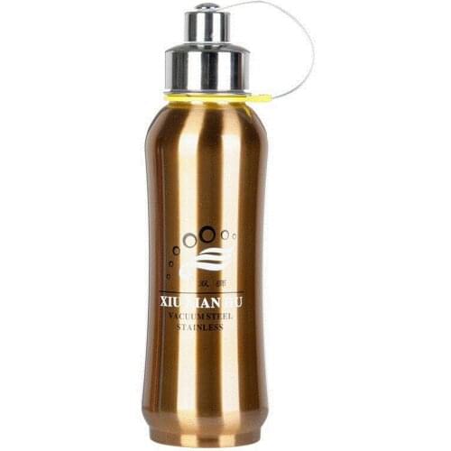 600ML/800ML/1000ML Stainless Steel insulated Thermos Bullet cup Lovers/Student Gift Outdoor Travel Thermal vaccum water bottle