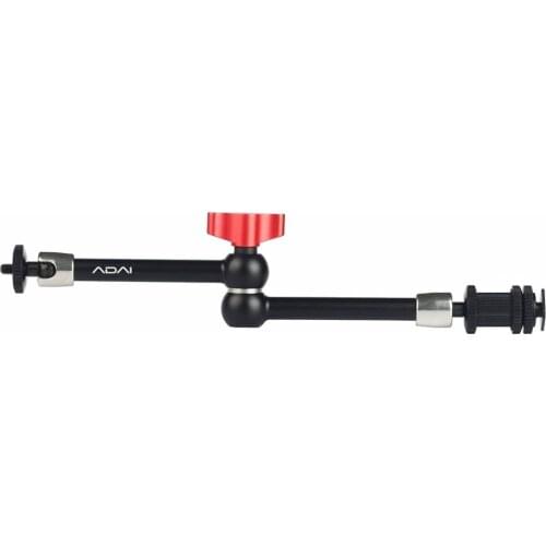 ADAI 11 inch Adjustable Articulating Friction Magic Arm for DSLR Cage / HD SLR Camera