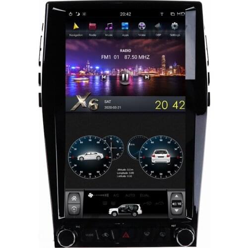 AOONAV 12.1 inch car GPS Radio GPS navigation For-FORD EDGE 2015-2019 DVD player vertical screen Android 9.0 support carplay