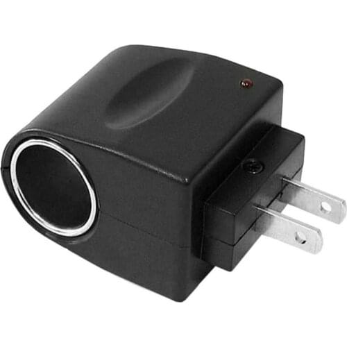 12V Household Car Charger Cigar Cigarette Lighter 110V-220V AC to 12V DC US Car Power Adapter Converter hot selling