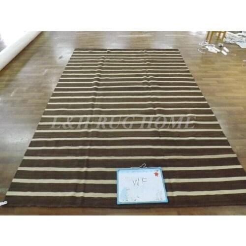 Free shipping 10'X14' kilim carpets,hand knotted carpets for living room 100% New Zealand wool, Pakistan Turkey style rug