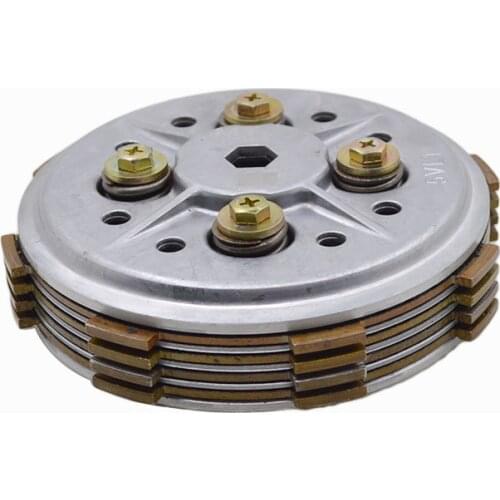 2088 Motorcycle Clutch Parts Drum Hub Assembly With Friction Pressure Plate For Yamaha YBR125 YBR 125 Spare Parts