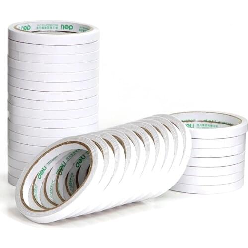 Double sided tape Tisanes glue stationery deli 30400 two sides glue tisanes tape 9mm*10yards tape double faced adhesive tape
