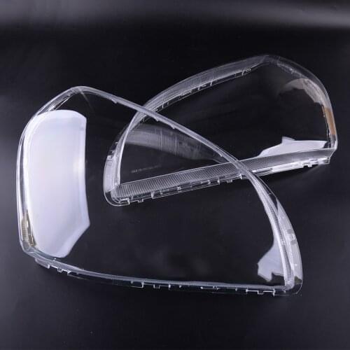 DWCX 1 Pair Left & Right Car Clear Headlight Headlamp Lens Lenses Cover Fit for Hyundai Tucson 2005 2006 2007 2008 2009