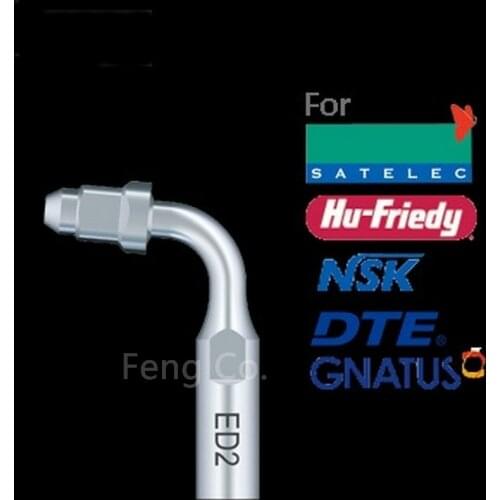 ED2 Dental Ultrasonic Scaler Tips Scaling Endo Perio fit SATELEC NSK DTE GNATUS HU-FREIDY Handpiece Dentist Teeth Whitening