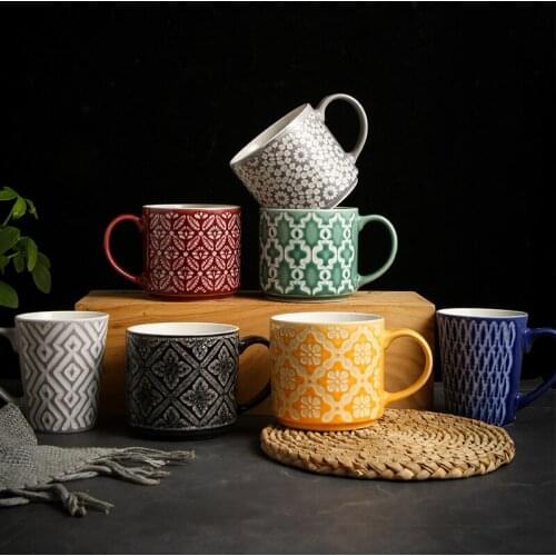 Coffee Mugs Creative Coffee Mug Ceramic Tea Cup Breakfast Travel Ceramic Coffee Mug Cup Milk Mugs Coffee Cups Ceramic Mug