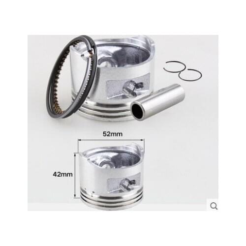 52MM PISTON RINGS PIN CLIPS KIT for Honda GX100 152F Gasoline ENGINE Replacement Parts