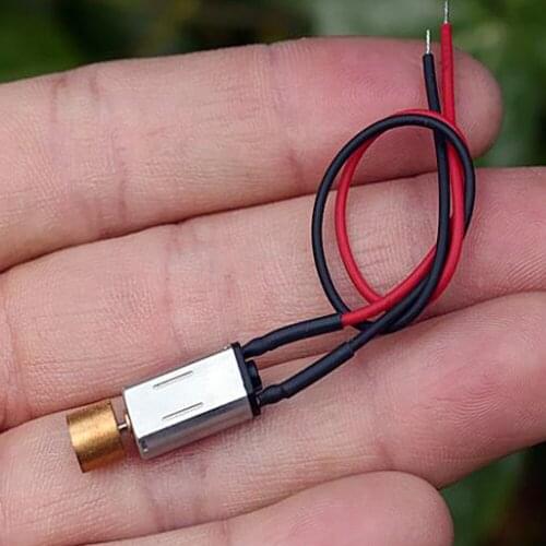 DC 3V 0.15A Mini K20 Vibration Motor Strong Vibration Force Motor with Micro Copper Eccentric Wheel Vibrating Vibrator DC Motor