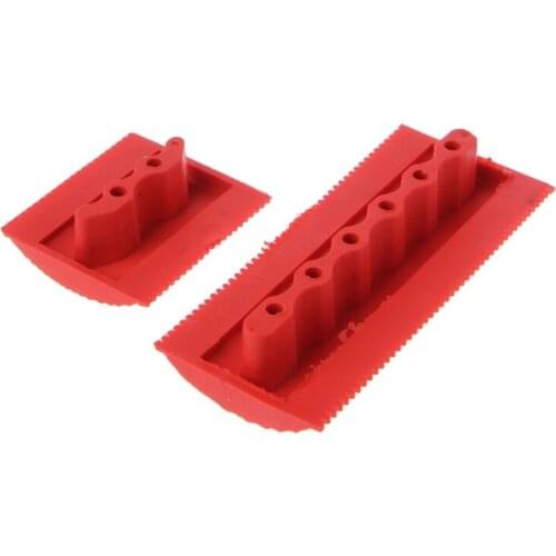 2PCS Imitation Wood Grain Paint Roller Brush Wall Texture Art Painting Tool Set