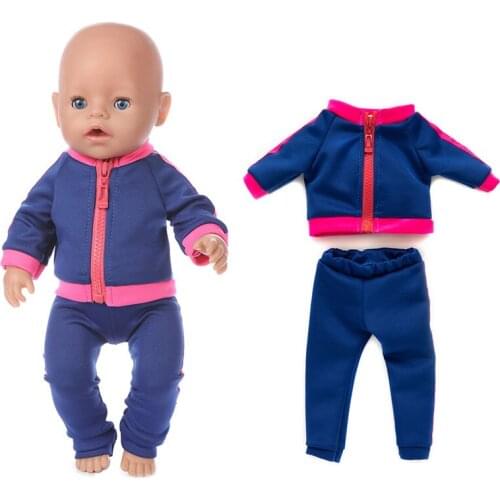 New lovely 43cm born Baby Doll hooded coat for bebe doll clothes 18 Inch American OG girl Doll jacket girl toys clothes