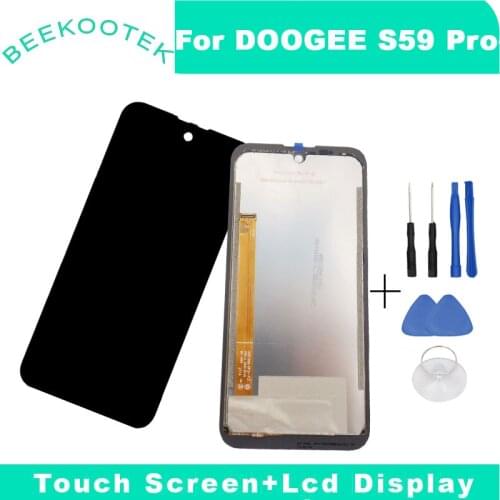 New Original For Doogee S59 Pro LCD Display+Touch Screen Digitizer Assembly Replacement Glass For DOOGEE S59 Pro Phone