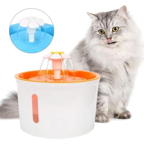 Pet Drinker Cat Water Fountain 1.6L Dog Supplies Cat Drinker Bowl Automatic Feeder Pet Products Dog Drinking Dispenser